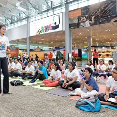 Outdoor Yoga Activity